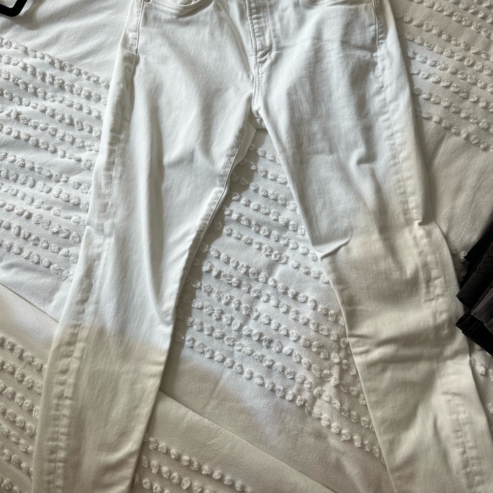 Agolde Women's White Skinny Jeans